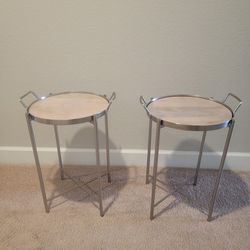 **BRAND NEW** SET OF TWO SIDE TABLES