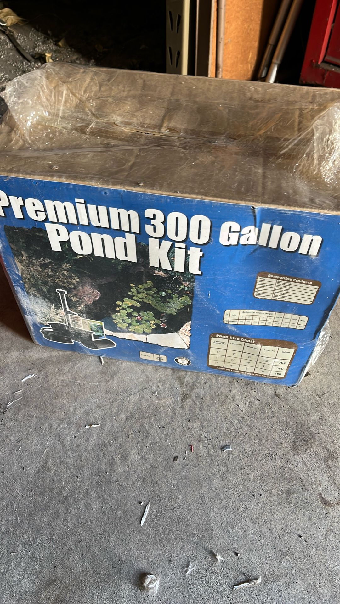 300 Gallon Pond Kit 40 Obo