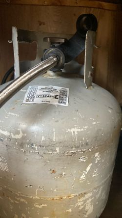 Propane Cylinder Inspected Dated 