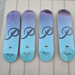 PRIMITIVE SKATEBOARDS DECKS SIZE 8.25 