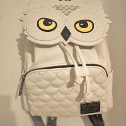 Loungefly x Hedwig the Owl Mini Backpack (One Size, Cream Multi)