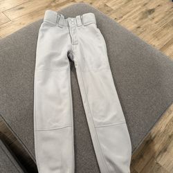 Grey Mizuno baseball pants