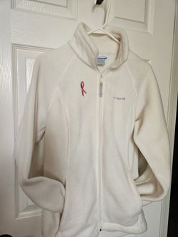 Womens Large Columbia Fleece Jacket!