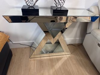 Mirrored Console Table
