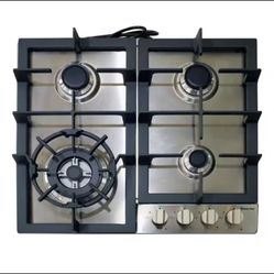 Magic Chef MCSCTG24S 24" Built In Gas Cooktop New Open Box 