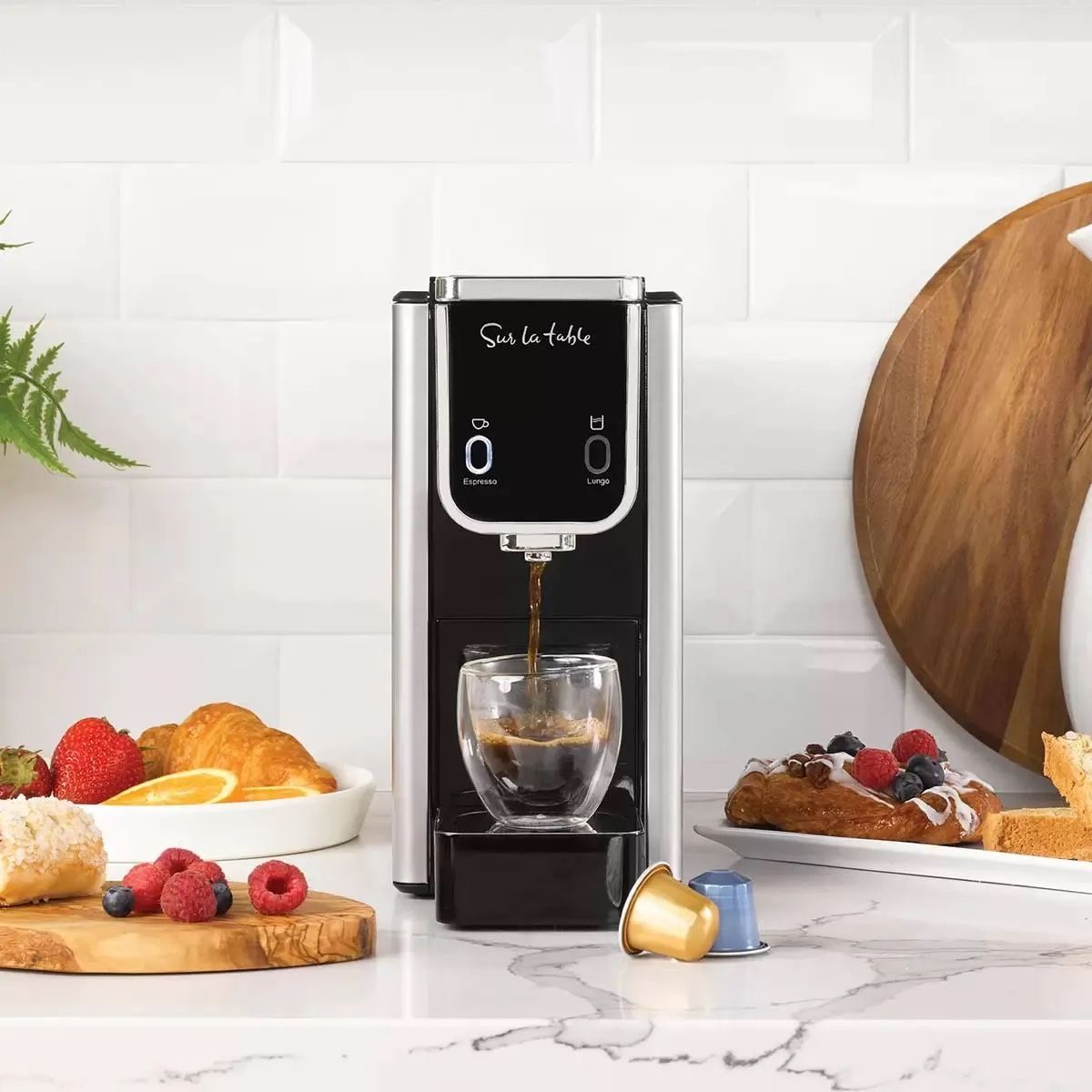 Sur La Table Capsule Espresso Maker Removable 56oz Water, 46 OFF