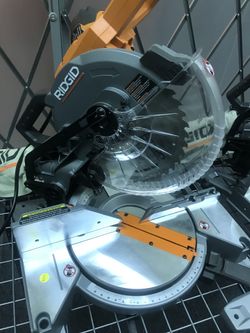 Ridgid 10” compound Miter Saw