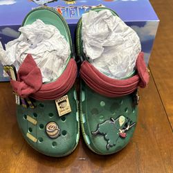 One Piece Zoro Crocs size 5