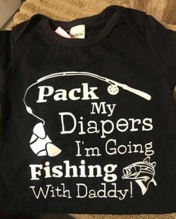 Fishing with Daddy Onesie (brand new)