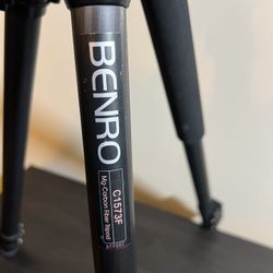 Benro C1573F Series 1 Carbon Fibre Tripod and S2 Video Head SKU C1573FS2