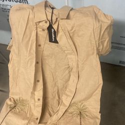 Button Up Shirt Threadbare And Glasses