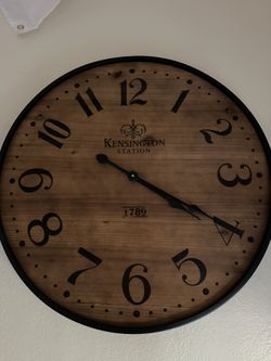 Kensington Station Wall Clock