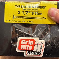 The Fluted Masonry Nails 