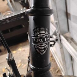 CLEAN BLACK ON BLACK PURE FIX 52CM