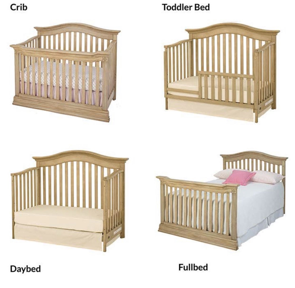 Baby Cache Montana Crib, Toddler Bed and Big Kid Bed