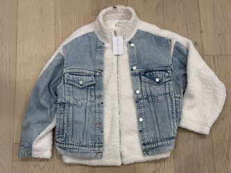 Women’s - Jean jacket with Sherpa