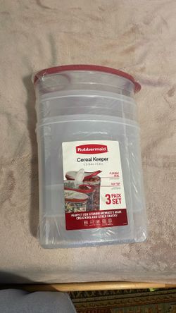 Rubbermaid cereal keeper