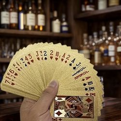 Gold Deck Of Cards