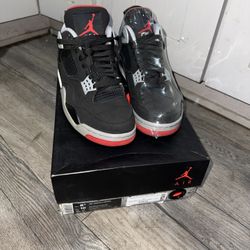 Jordan Retro 4 Bred 2019