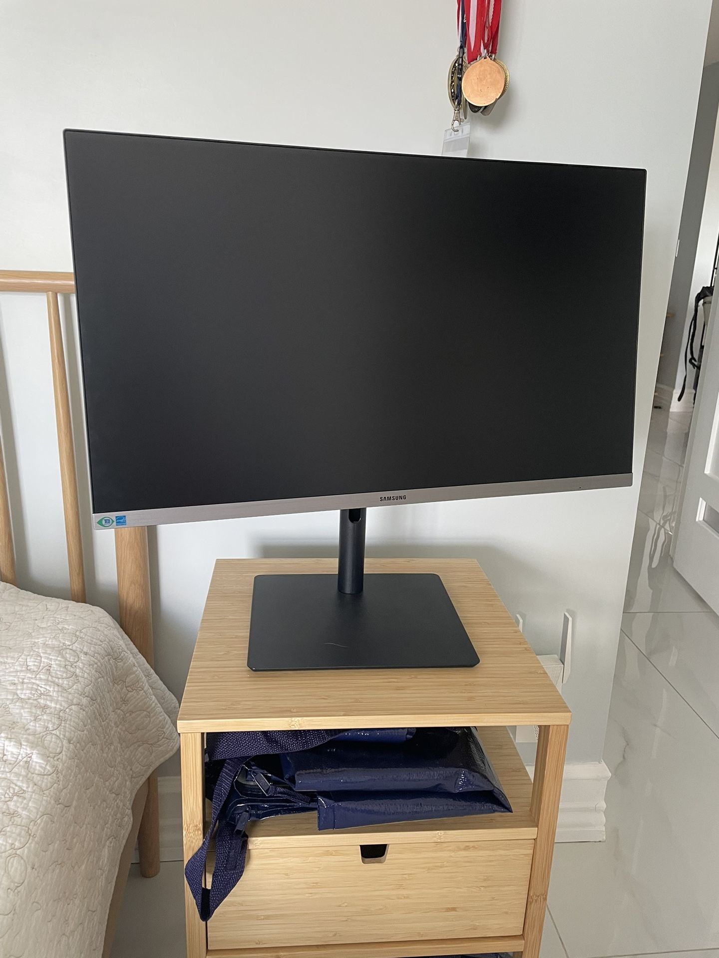 SAMSUNG 27” SR650 Series 1080p Computer Monitor for Business, 75Hz