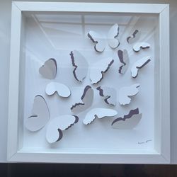 Vintage IKEA Butterfly Art 12x12