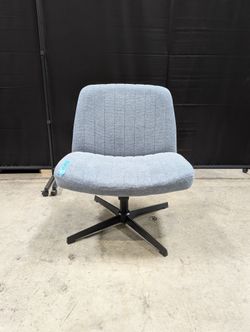 Henglin Home Furnishings Co., Ltd Grey Fabric Swivel Desk Chair