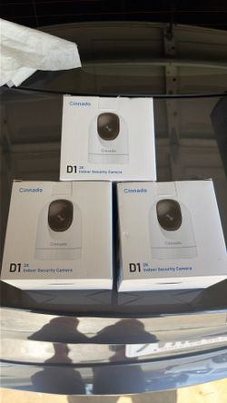 3 indoor cinnado cameras