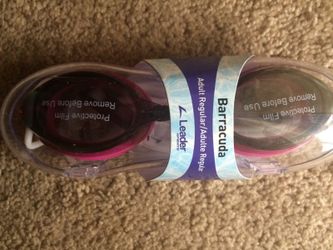 Swim googles anti-fog Latex free with case