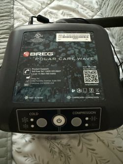 Breg Polar Care Wave Cold Compression Therapy System – Knee Pad Included, Perfect Knee Surgery