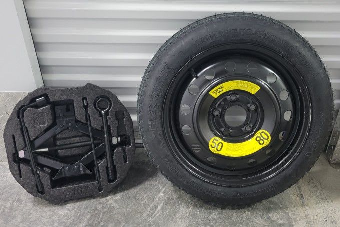 Kia Soul Spare Tire Kit OEM 2025 2024 2023 2022 2021 2020 2019 2018 2017 2016 2015 2014