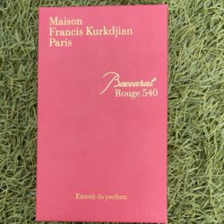 Maison Francis Kurkdjian Paris Baccarat Rouge 540