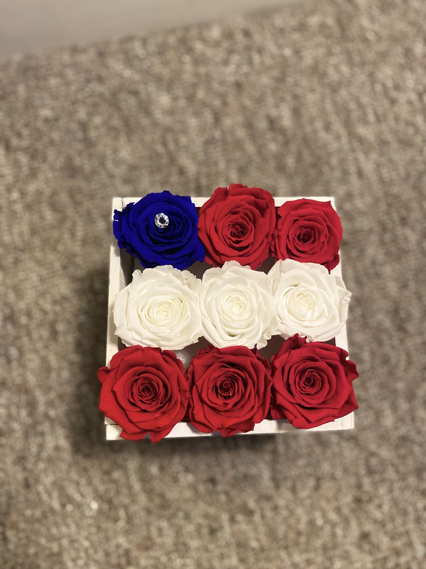 Roses preserved