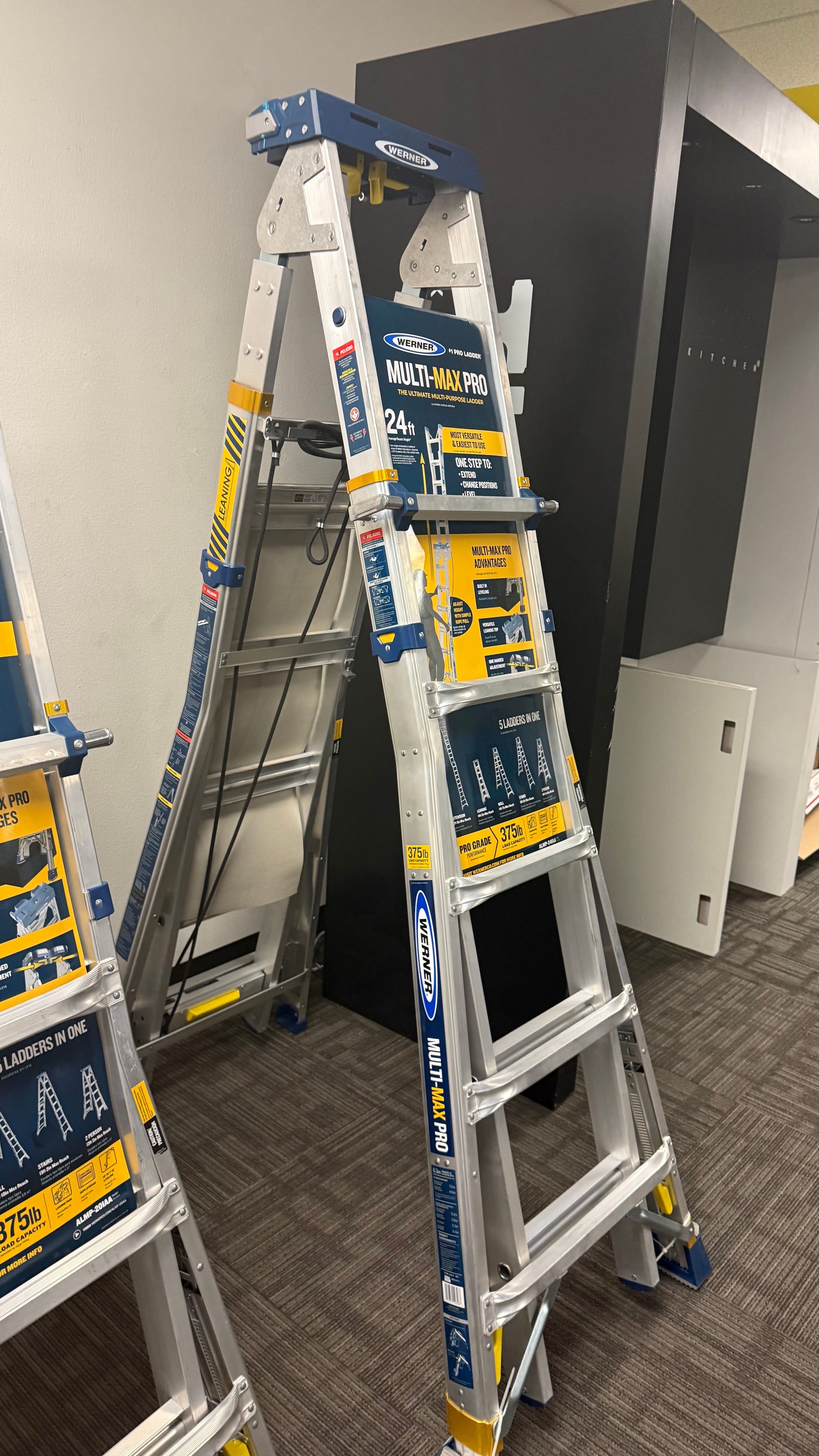 Werner Multi Max Pro 24ft 5-in-1 Heavy Duty Ladder – Contractor Favorite