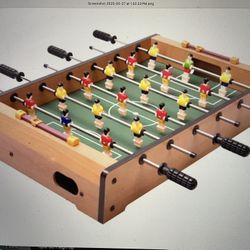 Foosball Soccer Table Top Game