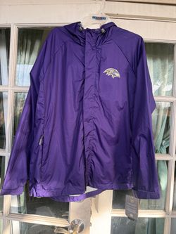Baltimore Ravens Full-Zip Hooded Windbreaker Jacket