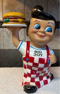 Vintage Bob’s Big Boy Coin Bank