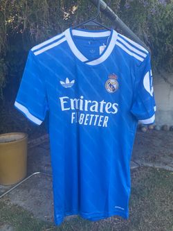 Real Madrid Adidas Away Jersey Blue Size XS