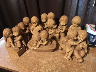 Lot of eight fanny can figures Bill Mack $10 each or $60 for all eight
