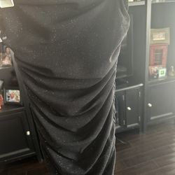 Black Strapless Dress