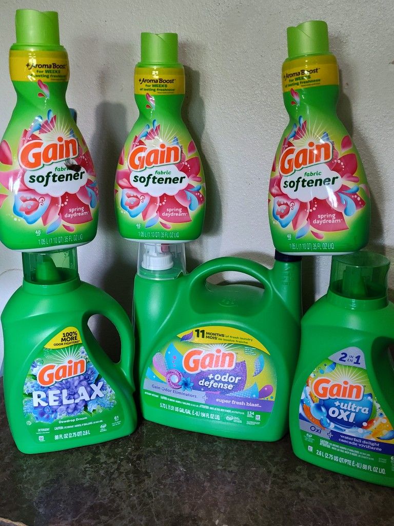 Detergente Gain Líquido
