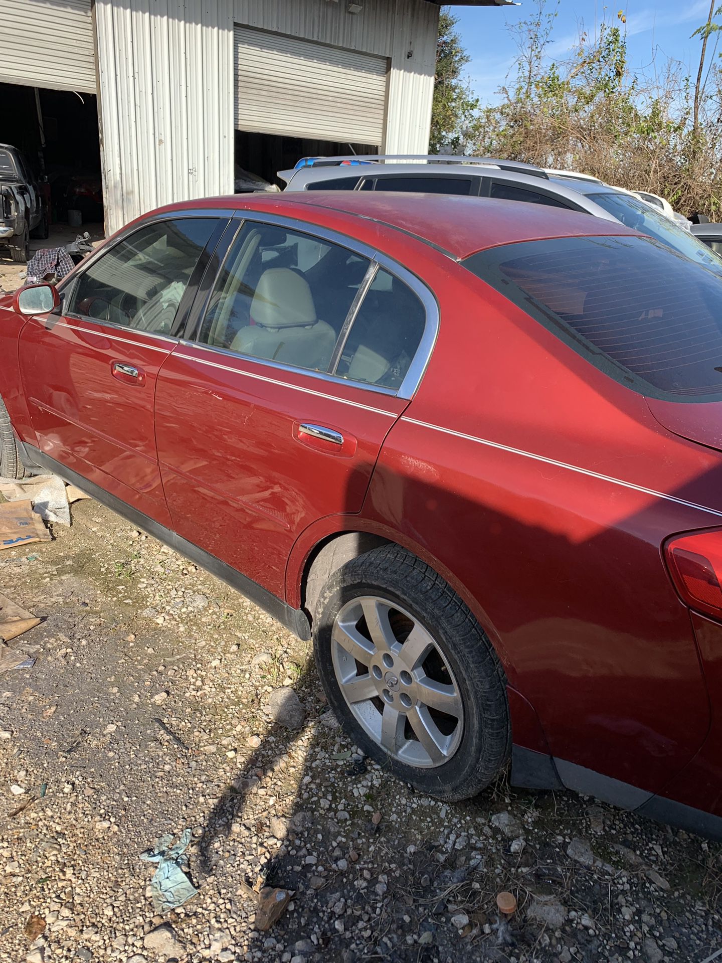 2005 infinity g35 for parts