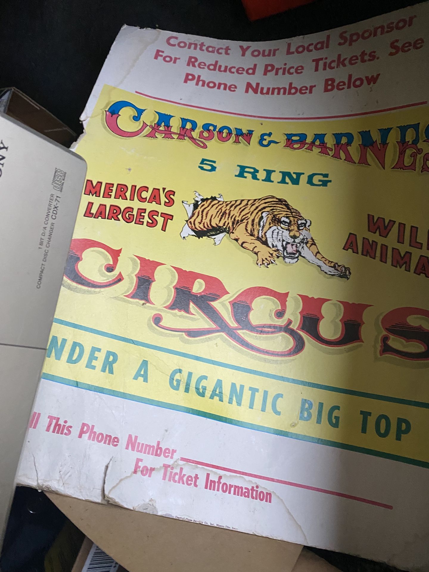 Vintage circus Poster