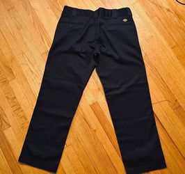 Dickies Slim Straight Men's Black Work Pants