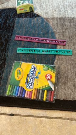 Crayola Super Tips Washable Markers 20 Pack