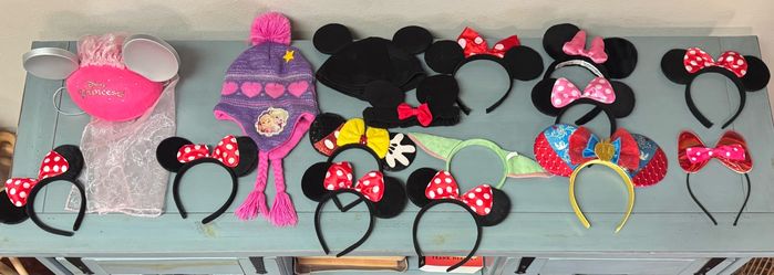 Disney Hair Pieces Ears Headgear Costume Some Homemade $3 each