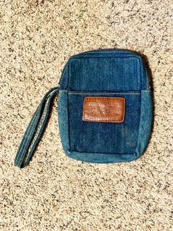 Vintage 1970s Levi’s Denim Wristlet Pouch