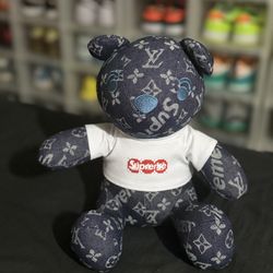 Supreme x Louis Vuitton Stuffed Teddy Bear
