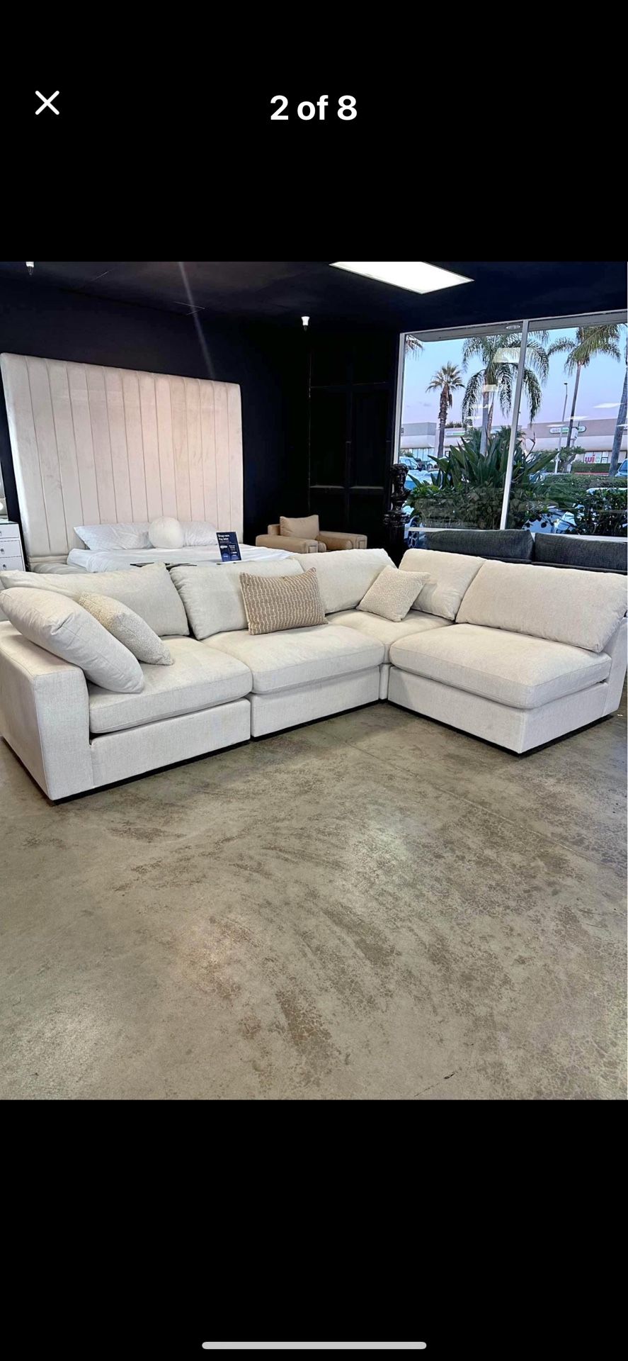 New Cloud Sectionals With Same Day Delivery