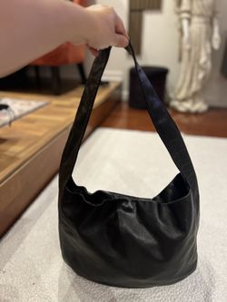 Bottega Veneta vintage Black Leather Shoulder Bag