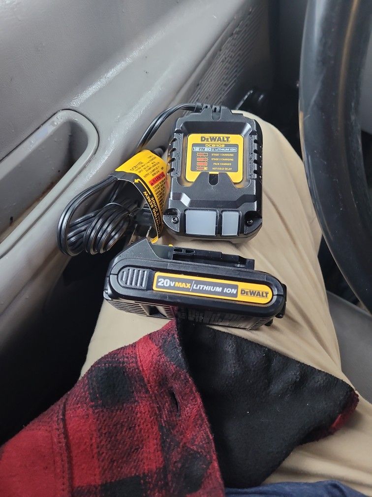 Dewalt Battery And Charger Brand New